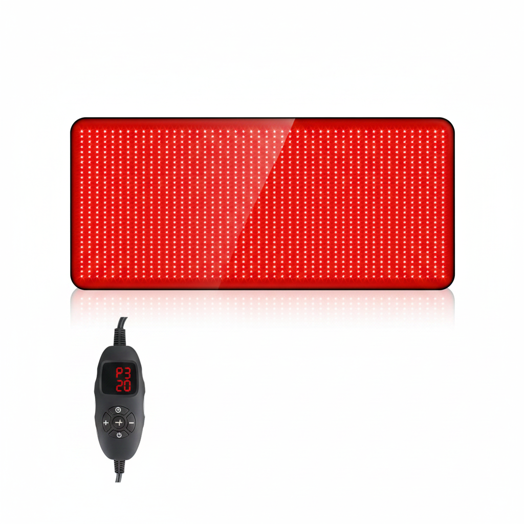 Fully Body Red Light Therapy Mat, 76.8"X33.4" Large Size Red Light Therapy for Body Dual Wavelength 660Nm & 850Nm Red Light Blanket with Remote Timer, Perfect for Mom Dad Elderly Lover Friends Family